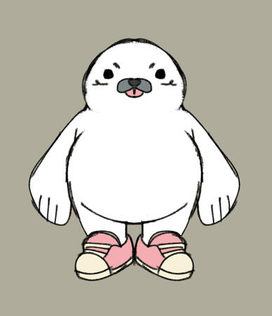 Seal Mascot Sketch